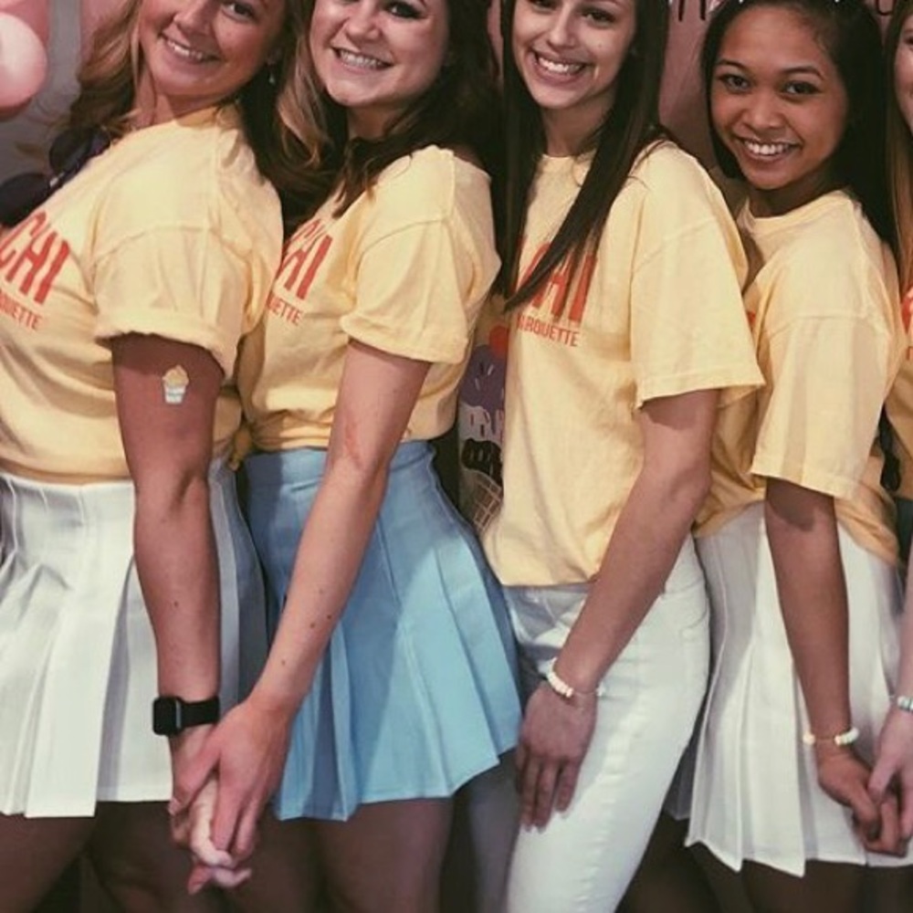 Sky Blue Skirt